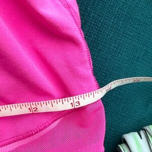Sonic pink lululemon 4” high rise shorts